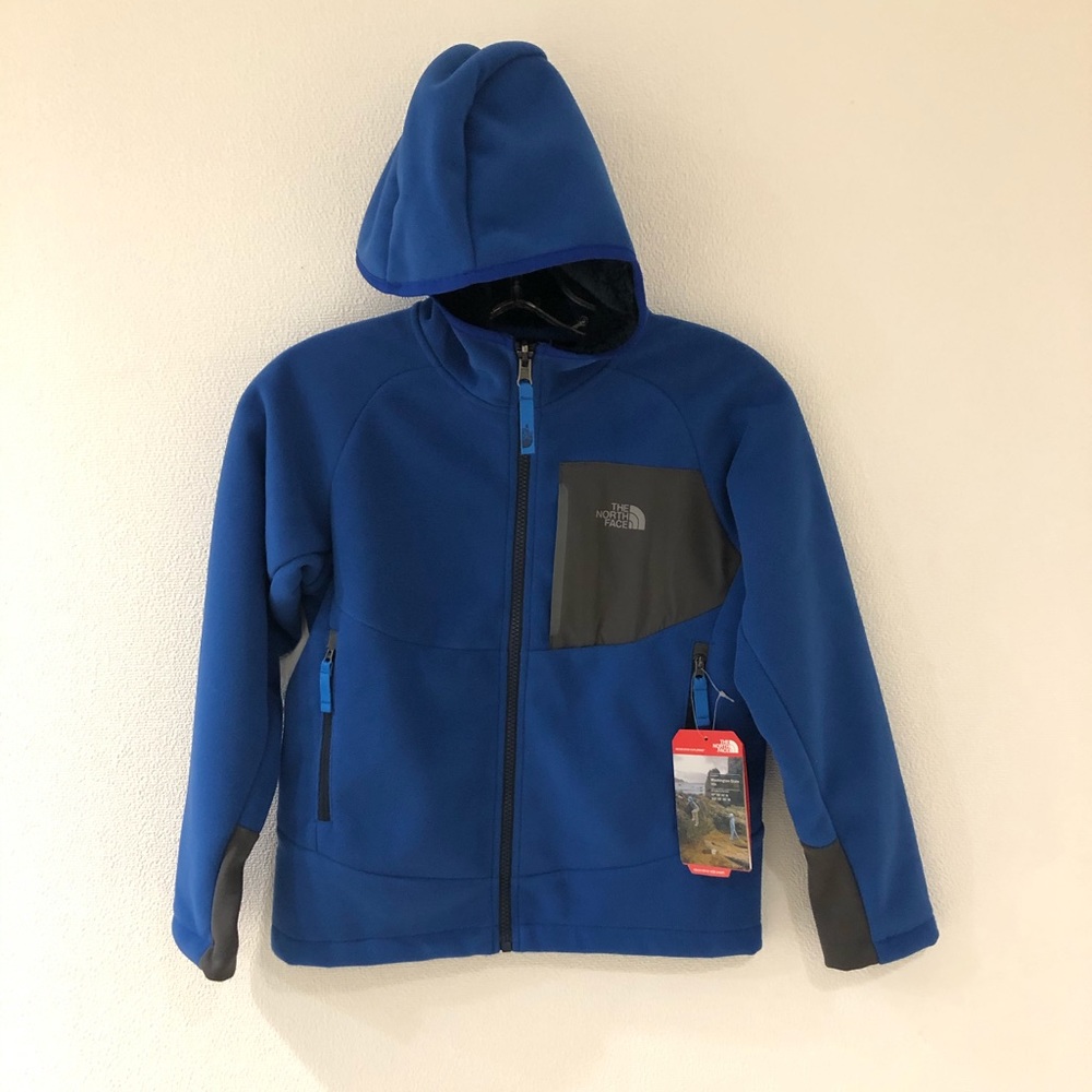 NEW AUTHENTIC KIDS YOUTH NORTH FACE ZIP UP HOODIE